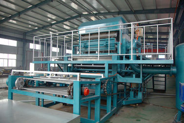 Rotary Type Fruit Tray Production Line , Egg Tray Making Machine