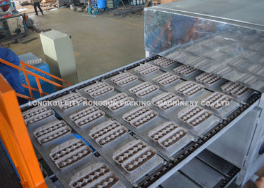 30T Egg Tray Machine 4000pcs/hr , Waste Paper Egg Tray Production Making Line